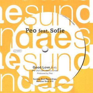Peo Feat. Sofie : Good Love / Impossible Love (7")
