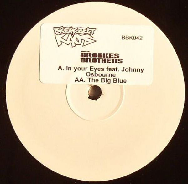The Brookes Brothers* : In Your Eyes / The Big Blue (12", Promo, W/Lbl, Sti)