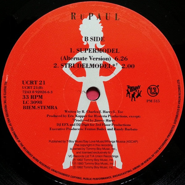 RuPaul : Supermodel (You Better Work) (12")