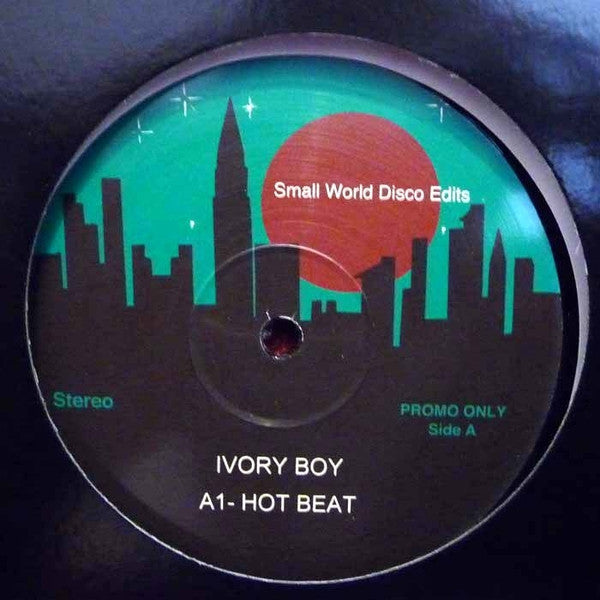 The Ivory Boy : Hot Beat (12", Promo, Unofficial)