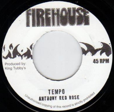 Anthony Red Rose : Tempo (7", RE)