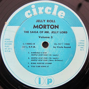 Jelly Roll Morton : The Saga Of Mr. Jelly Lord - Vol. III (Jazz Is... Strictly Music) (LP, Mono, RE)