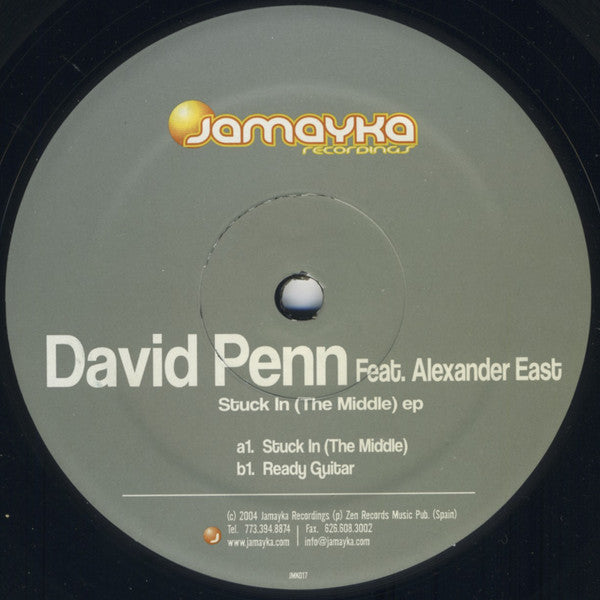 David Penn Feat. Alexander East : Stuck In (The Middle) (12")