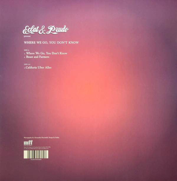 Eclat & Prudo : Where We Go, You Don't Know (12")