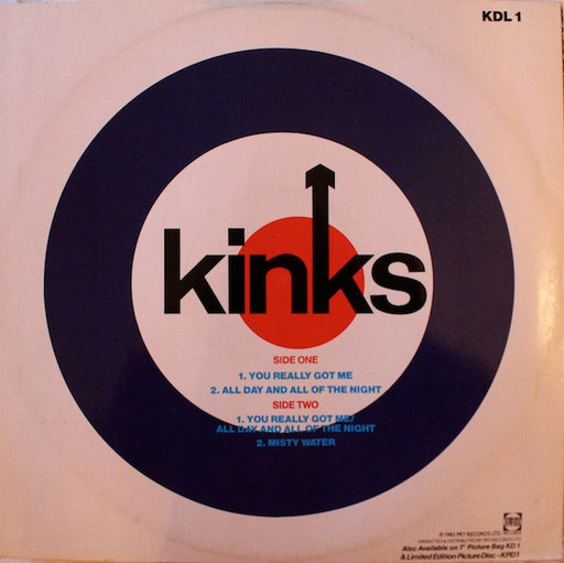 The Kinks : You Really Got Me (12", Single)