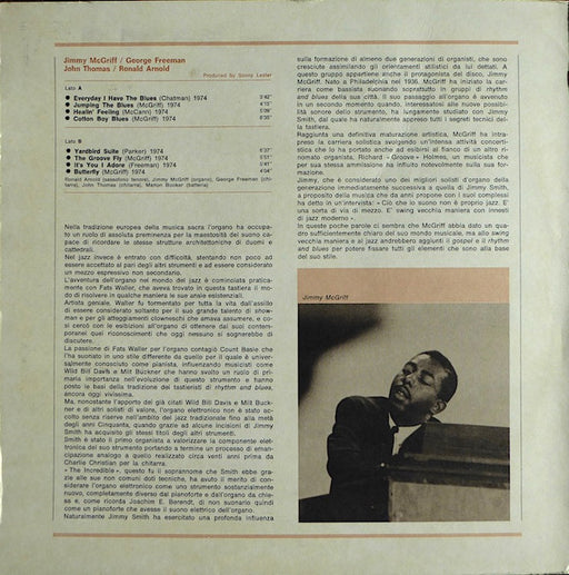 Jimmy McGriff / George Freeman / Ronald Arnold / John Thomas (2) : I Giganti Del Jazz Vol. 69 (LP, Album, RE)