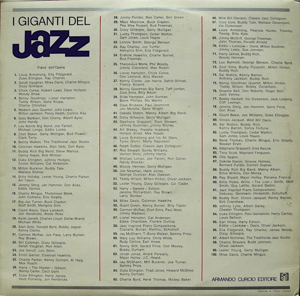 Jimmy McGriff / George Freeman / Ronald Arnold / John Thomas (2) : I Giganti Del Jazz Vol. 69 (LP, Album, RE)