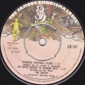 The Group (7) : Bovver Boys (7", Single)