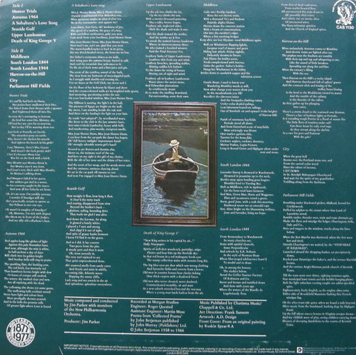 John Betjeman : The Poet Laureate Sir John Betjeman's Britain (LP)