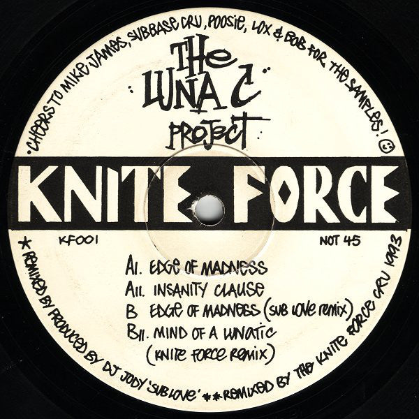 Luna C* : The Luna C Project (12", EP)