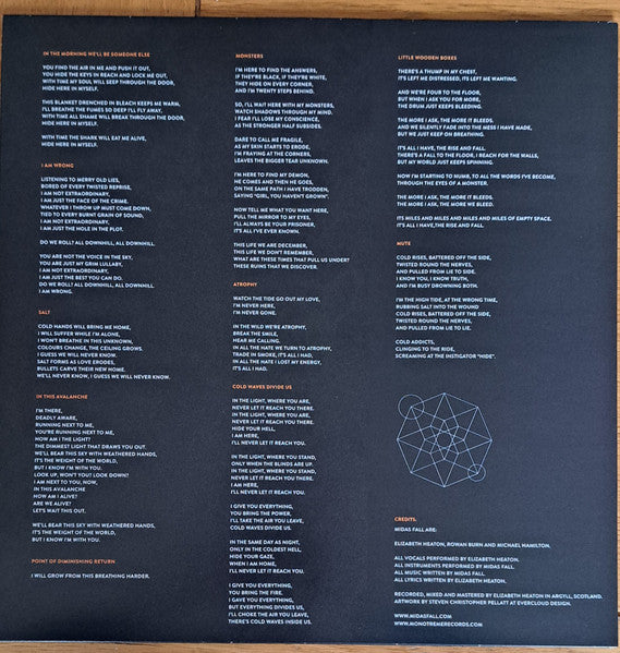 Midas Fall : Cold Waves Divide Us (LP, Ltd, Cle)