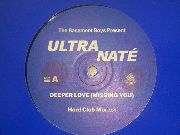 Ultra Naté : Deeper Love (Missing You) (12", Promo)