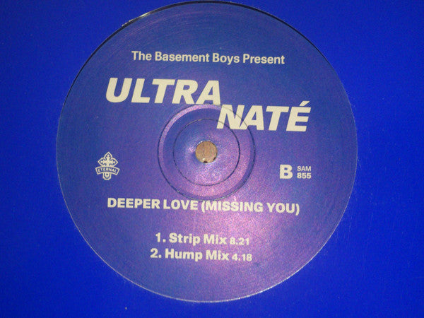Ultra Naté : Deeper Love (Missing You) (12", Promo)