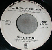 Richie Havens : Daughter Of The Night (7", Mono, Promo)
