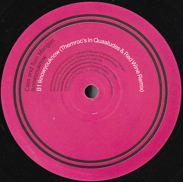 Cass And Tom Mangan* : Iknowyouknow (12")