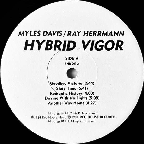 Myles Davis / Ray Herrmann* : Hybrid Vigor (LP, Album)