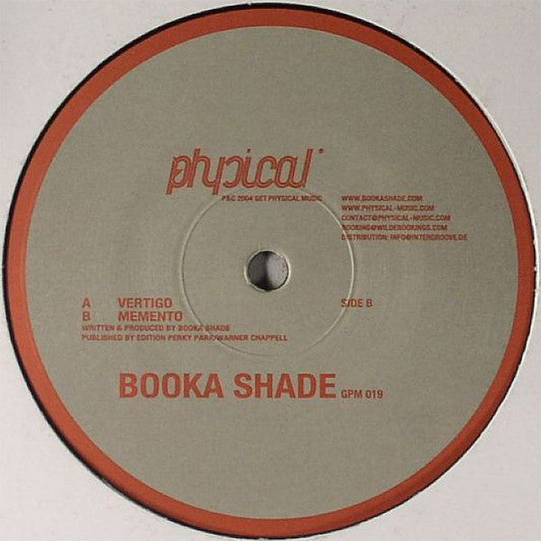 Booka Shade : Vertigo / Memento (12")
