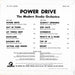 The Modern Studio Orchestra : Power Drive (10")