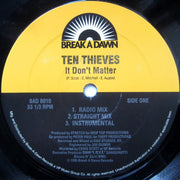 Ten Thieves : It Don't Matter (12")