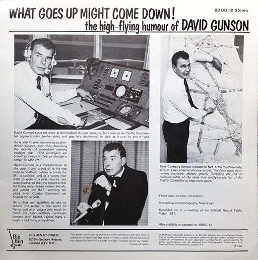 David Gunson : What Goes Up Might Come Down! (LP, Album)