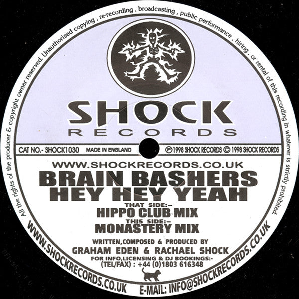 Brain Bashers : Hey Hey Yeah (12")