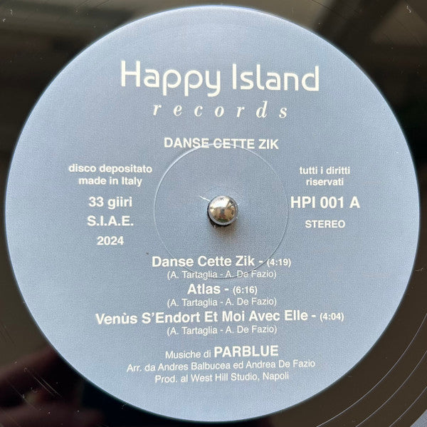 Parbleu :  Danse Cette Zik (LP, RE)