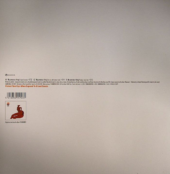 Llorca With Lady Bird : My Precious Thing (UK Versions) (12")