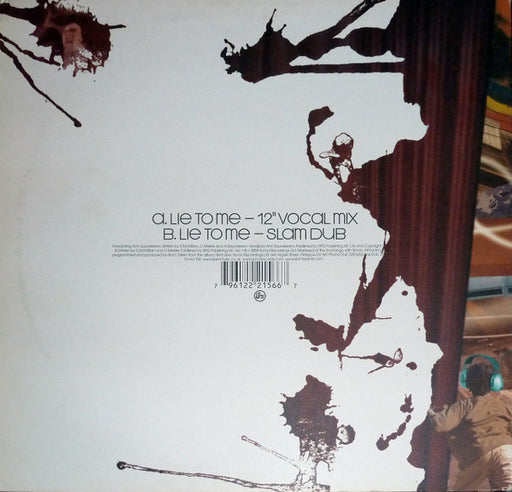 Slam Featuring Ann Saunderson : Lie To Me (12")