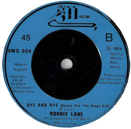 Ronnie Lane : The Poacher (7", Single)