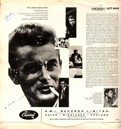 Leith Stevens : The James Dean Story (Music From The Motion Picture Soundtrack) (LP, Album, Mono)