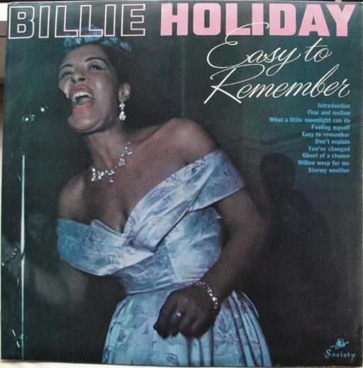 Billie Holiday : Easy To Remember (LP, Comp)