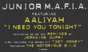Junior M.A.F.I.A. Featuring Aaliyah : I Need You Tonight (12", Maxi)