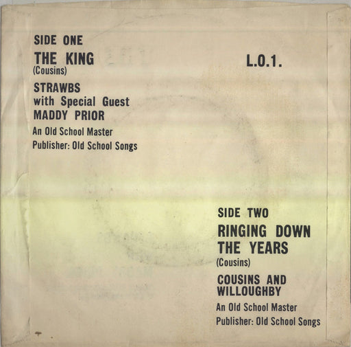 Strawbs With Maddy Prior : The King (7", Single)