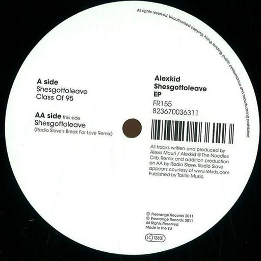 Alexkid : Shesgottoleave EP (12", EP)