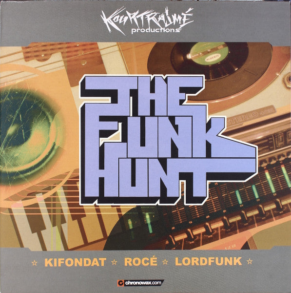 Kifondat / Lordfunk / Rocé : The Funk Hunt (12", Ltd, Num + DVD)