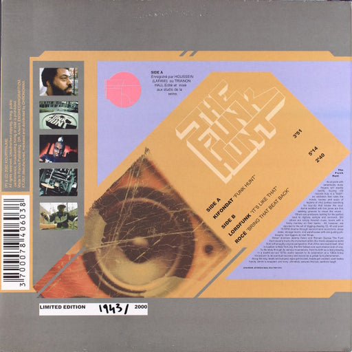 Kifondat / Lordfunk / Rocé : The Funk Hunt (12", Ltd, Num + DVD)
