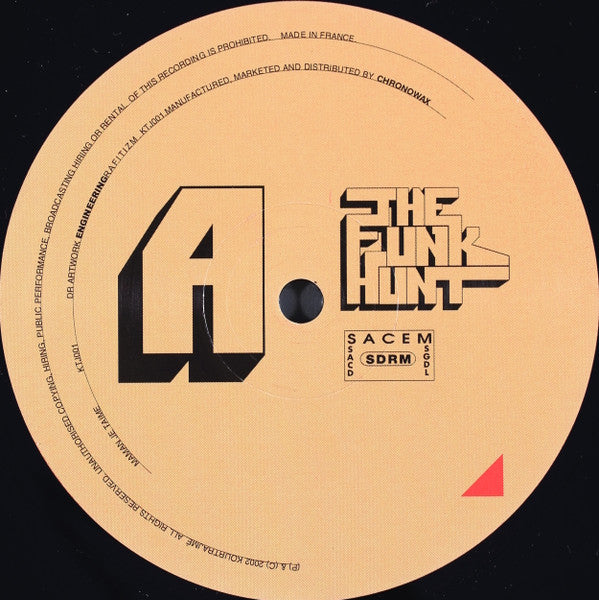 Kifondat / Lordfunk / Rocé : The Funk Hunt (12", Ltd, Num + DVD)