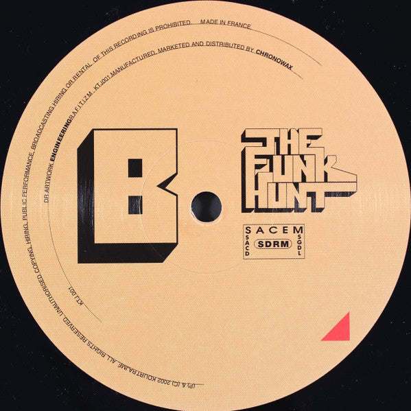 Kifondat / Lordfunk / Rocé : The Funk Hunt (12", Ltd, Num + DVD)