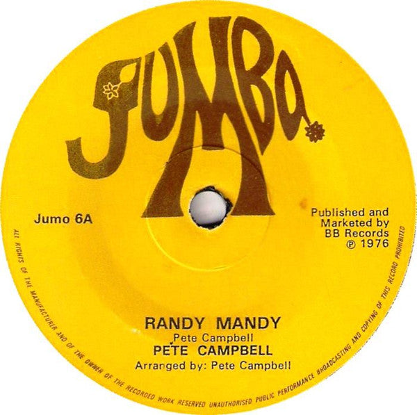 Pete Campbell : Randy Mandy (7", Single)