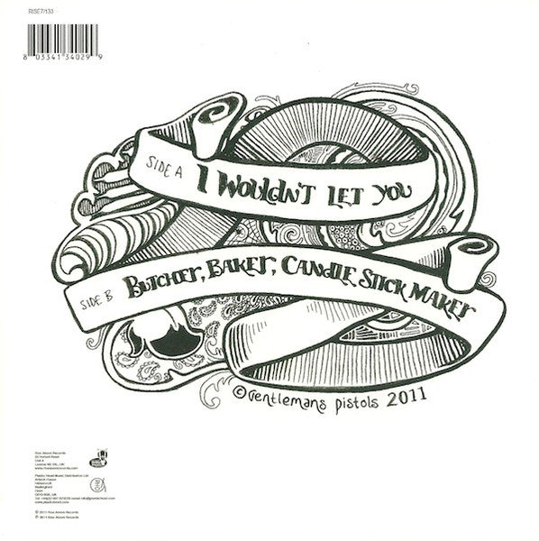 Gentlemans Pistols : I Wouldn't Let You (7")