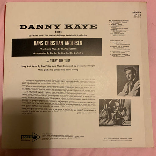 Danny Kaye (2) : Hans Christian Andersen (LP, Mono, RE)