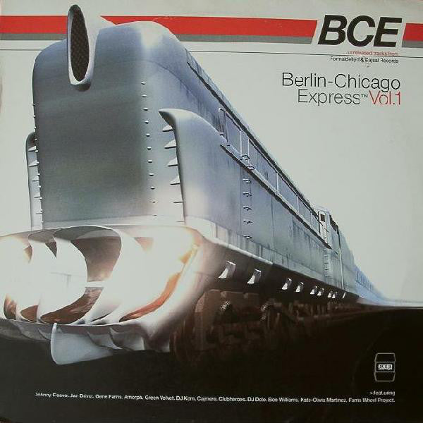 Various : Berlin-Chicago Express Vol. 1 (2xLP, Comp)