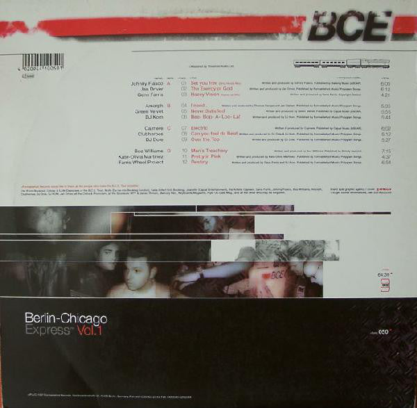 Various : Berlin-Chicago Express Vol. 1 (2xLP, Comp)