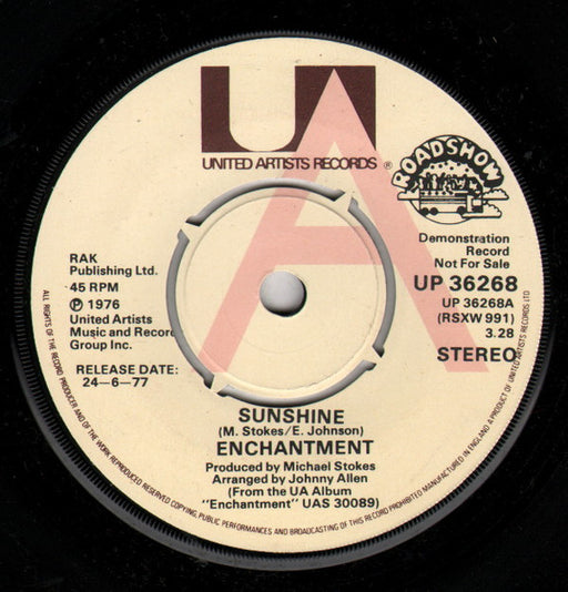 Enchantment : Sunshine (7", Single, Promo)