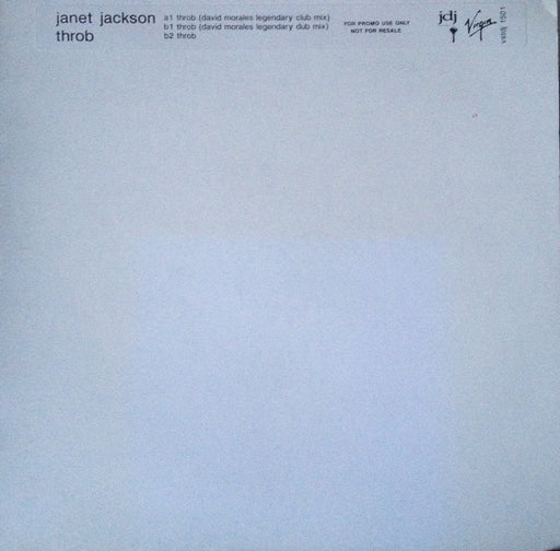Janet Jackson : Throb (12", Promo)