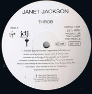 Janet Jackson : Throb (12", Promo)