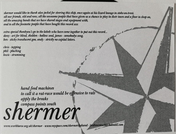 The Machines Will Take Over / Shermer : The Machines Will Take Over / Shermer (10")