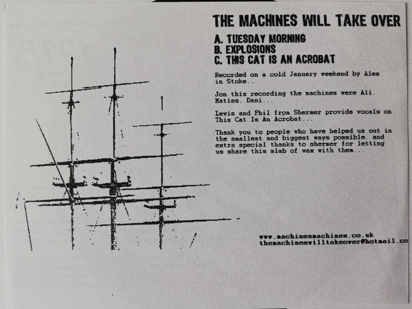 The Machines Will Take Over / Shermer : The Machines Will Take Over / Shermer (10")