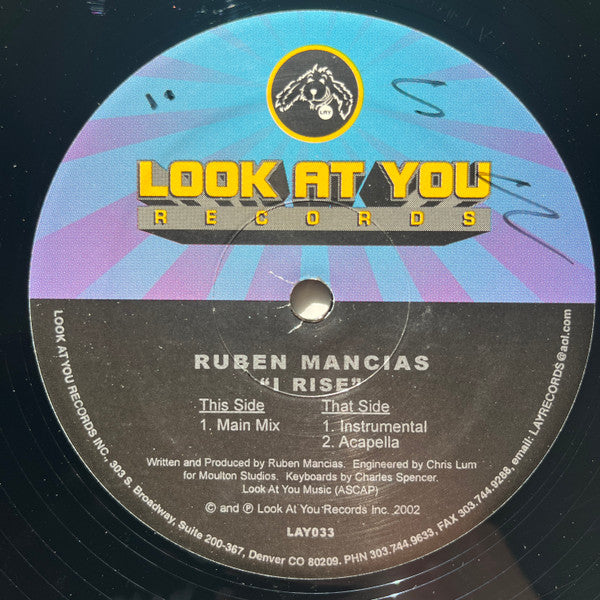 Ruben Mancias : I Rise (12")