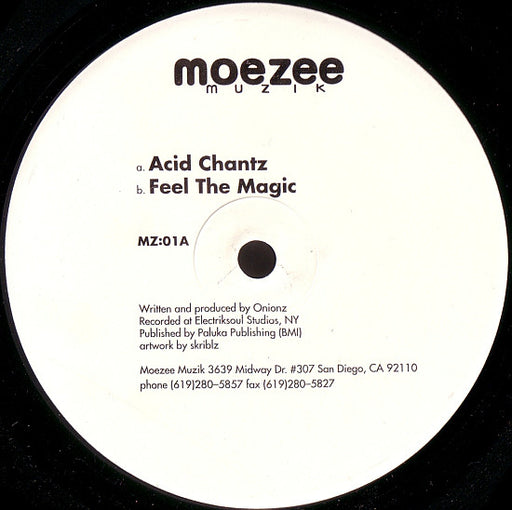 Onionz : Acid Chantz / Feel The Magic (12")